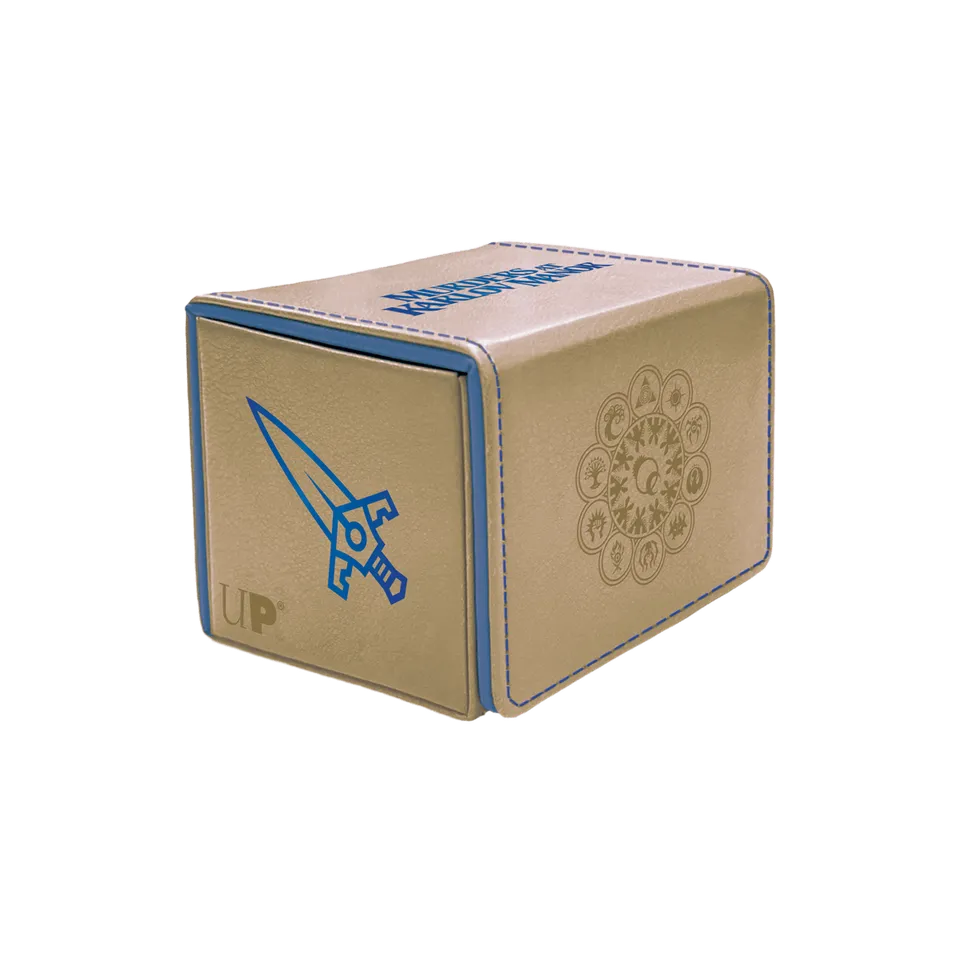 ultra-pro-magic-murders-at-karlov-manor-premium-gold-alcove-edge-deck-box-100-ka image 1