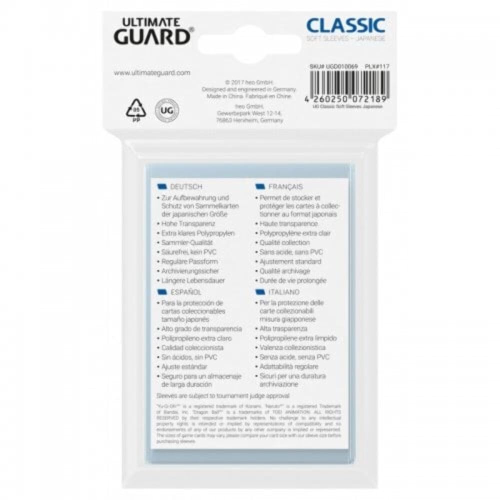 ultimate-guard-classic-soft-sleeves-japanische-gr-e-transparent-100 image 4