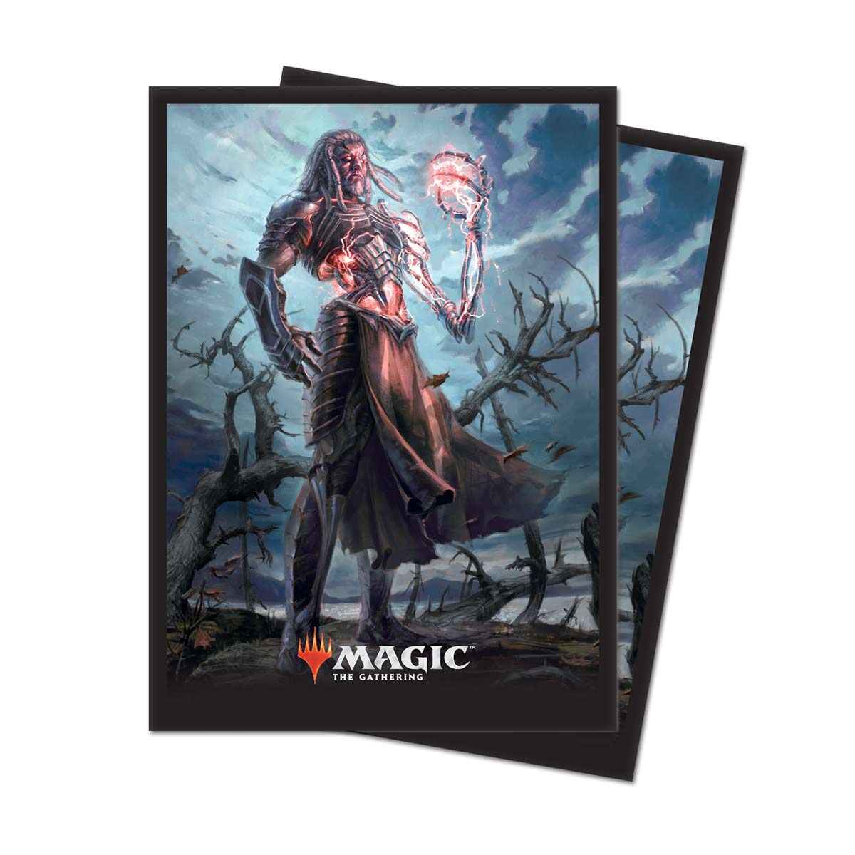 ultra-pro-m19-tezzeret-artifice-master-standard-deck-protector-sleeves-80ct-f-r- image 1