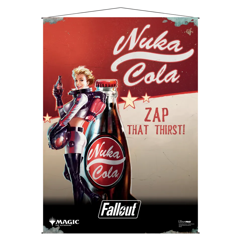 ultra-pro-fallout-nuka-cola-pinup-wandrolle-wall-scroll-f-r-magic-the-gathering image 1
