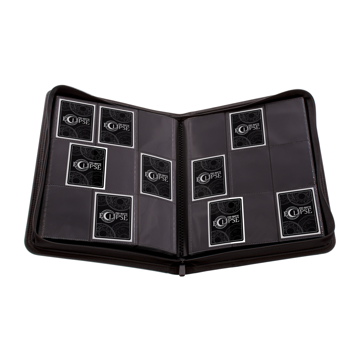 ultra-pro-suede-collection-premium-9-pocket-zippered-pro-binder-f-r-trading-card image 2
