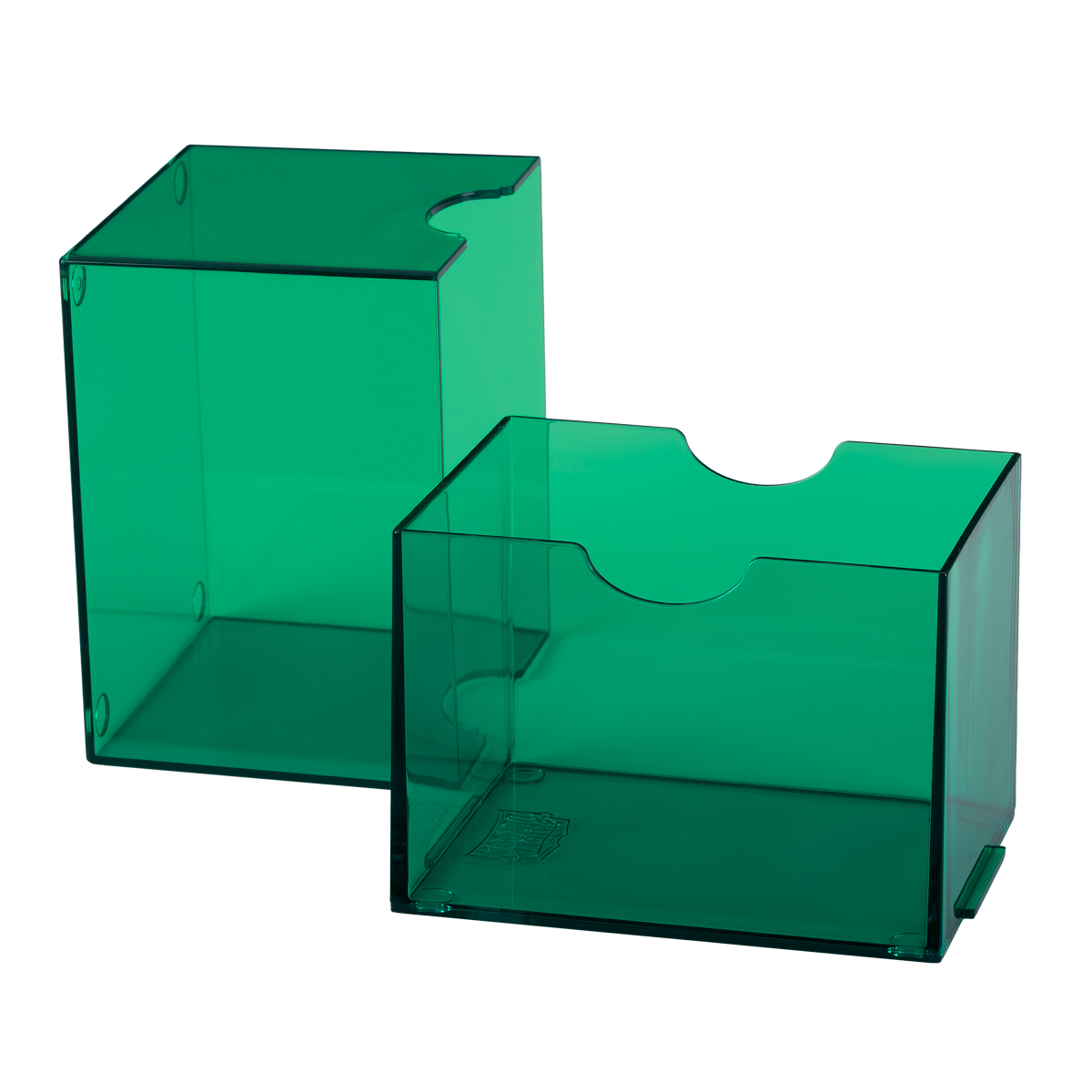 dragon-shield-strongbox-clear-green-deckbox-f-r-100-karten image 2