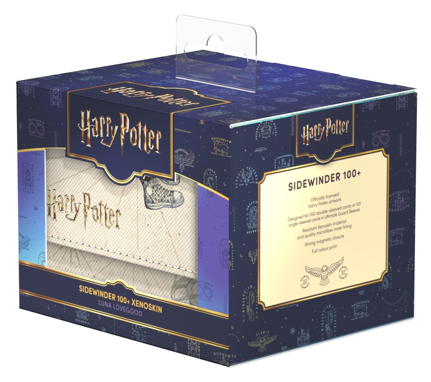 ultimate-guard-sidewinder-100-xenoskin-harry-potter-luna-lovegood-deck-box image 8
