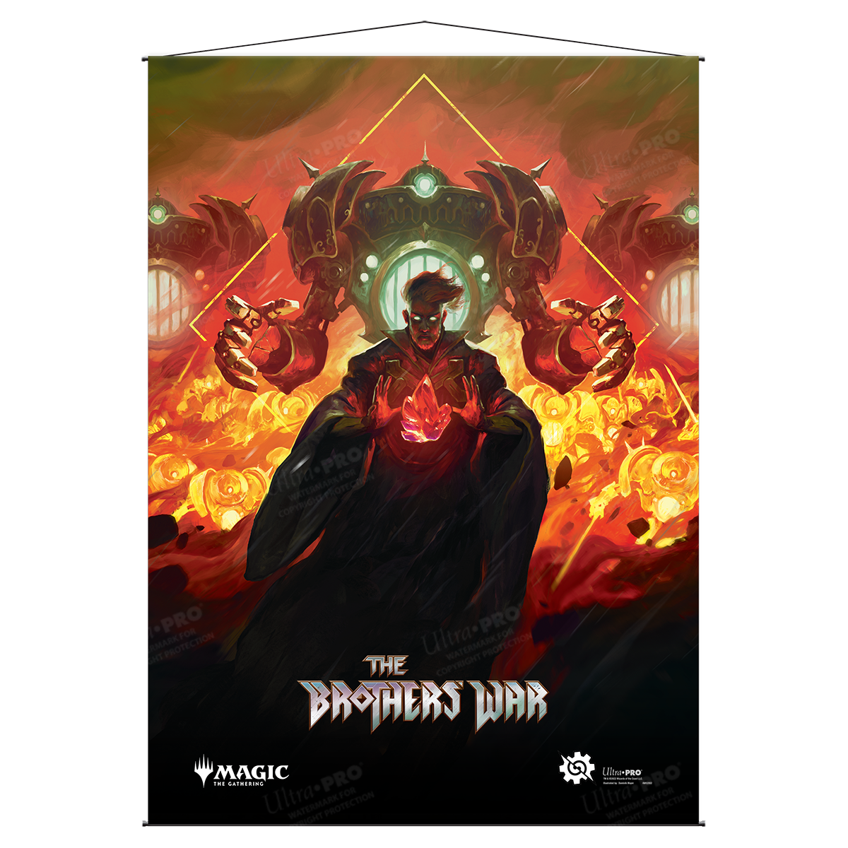 ultra-pro-the-brothers-war-set-booster-artwork-wall-scroll-f-r-magic-the-gatheri image 1