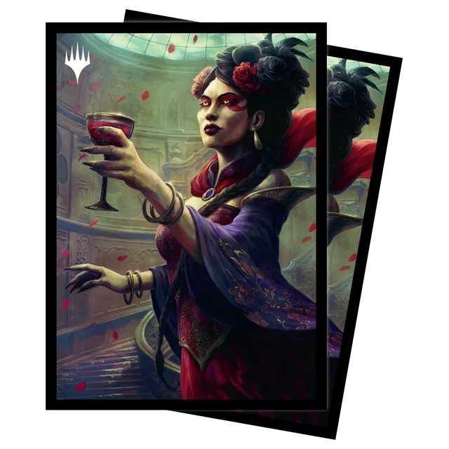 ultra-pro-magic-innistrad-crimson-vow-henrika-deck-protector-sleeves-100ct image 1