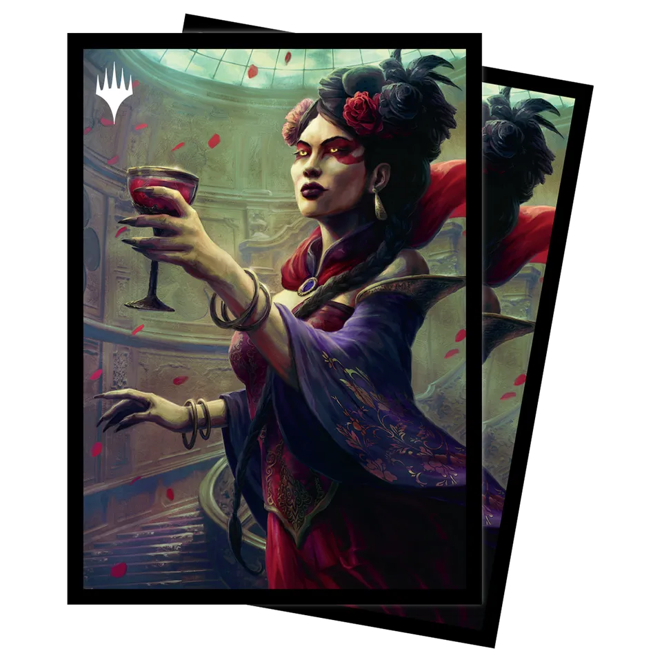 ultra-pro-magic-innistrad-crimson-vow-henrika-deck-protector-sleeves-100ct image 1