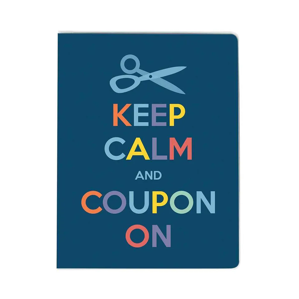 ultra-pro-keep-calm-large-coupon-organizer-portfolio-ordner image 1