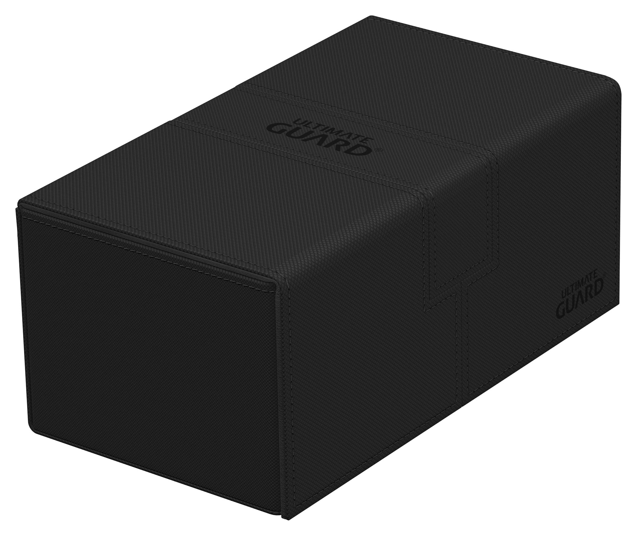 ultimate-guard-twin-flip-n-tray-200-xenoskin-deck-box-monocolor-schwarz image 1