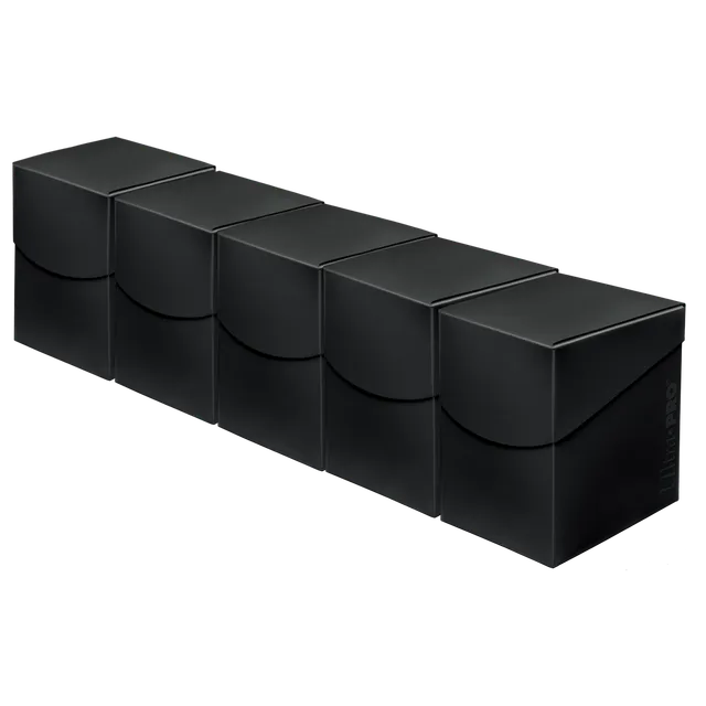 ultra-pro-eclipse-pro-100-deck-box-jet-black-5er-set-bundle image 1