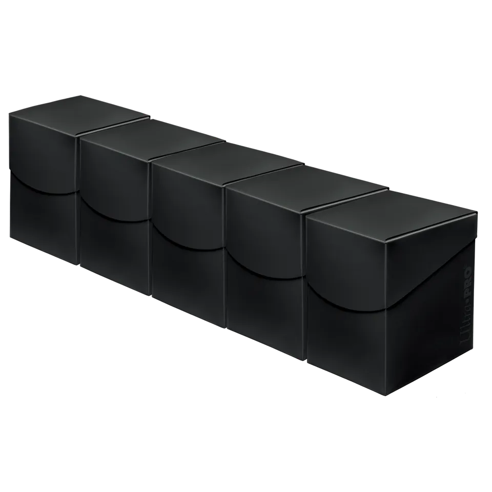 ultra-pro-eclipse-pro-100-deck-box-jet-black-5er-set-bundle image 1