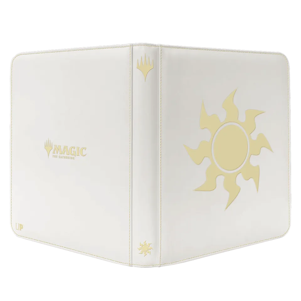 ultra-pro-mana-8-12-pocket-zip-pro-binder-plains-f-r-magic-the-gathering image 1