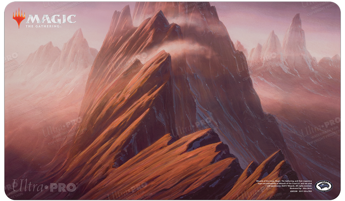 ultra-pro-small-gaming-playmat-unstable-mountain-magic-the-gathering-john-avon image 1