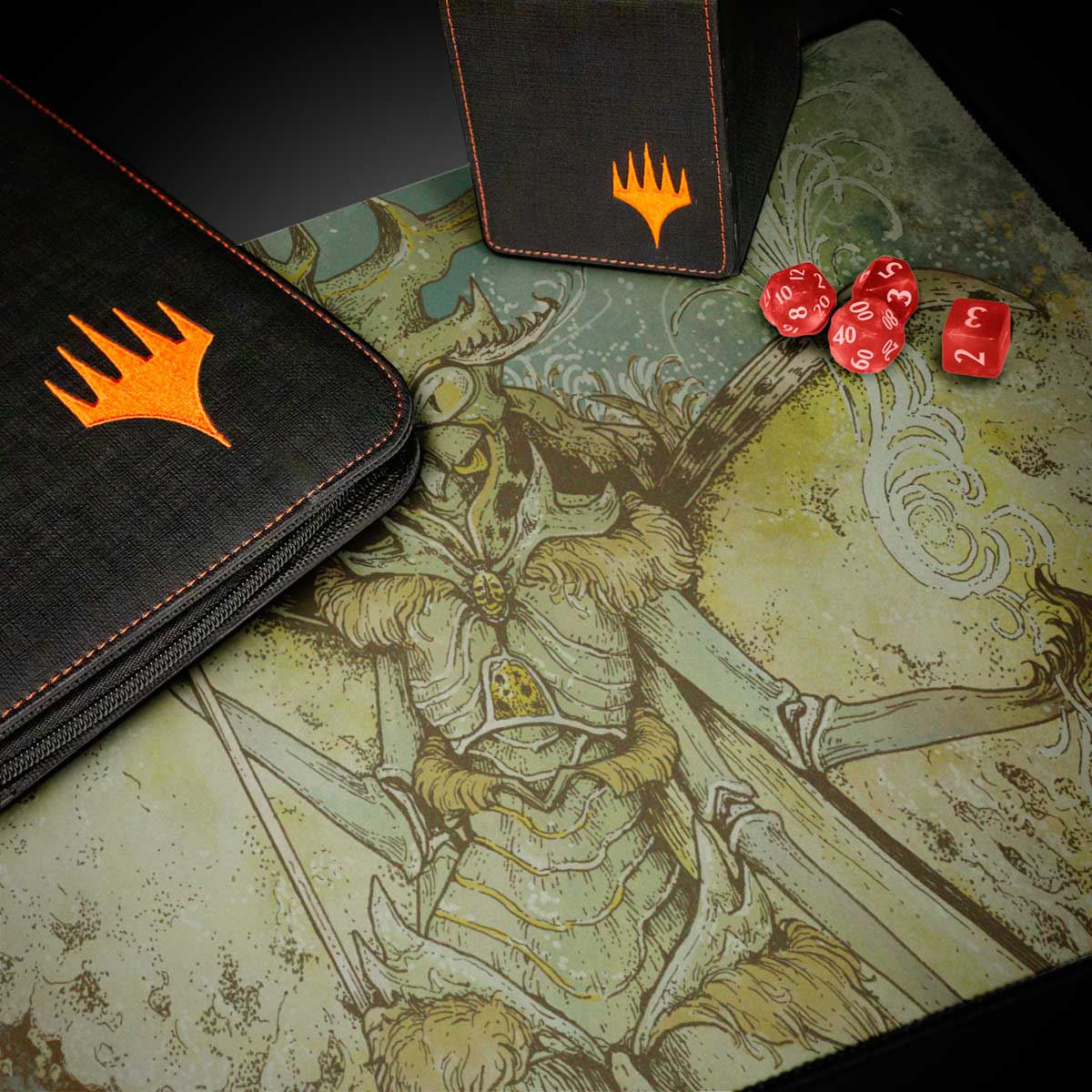 ultra-pro-aetherdrift-aatchik-emerald-radian-standard-playmat-f-r-magic-the-gath image 3