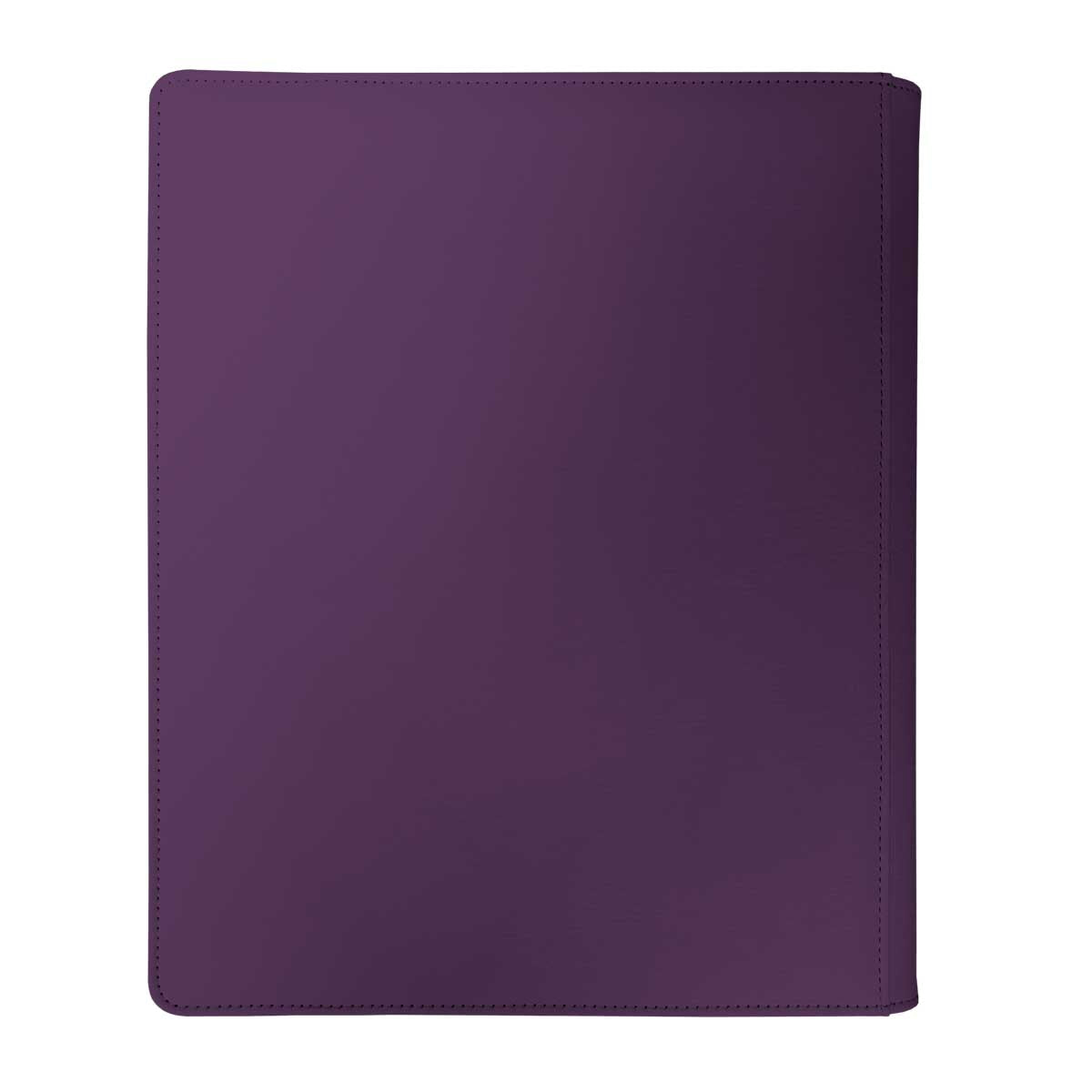 ultra-pro-vivid-9-pocket-zippered-pro-binder-midnight-plum image 3