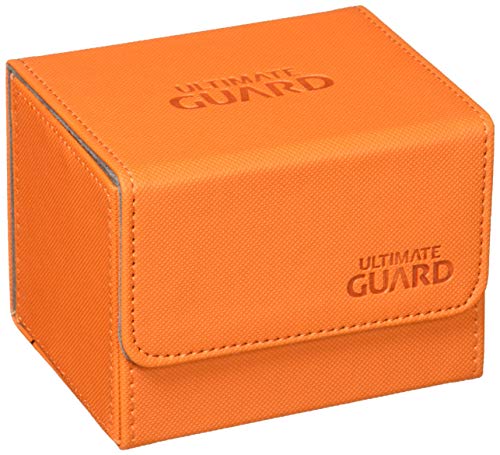 ultimate-guard-sidewinder-100-xenoskin-orange-deck-box image 3