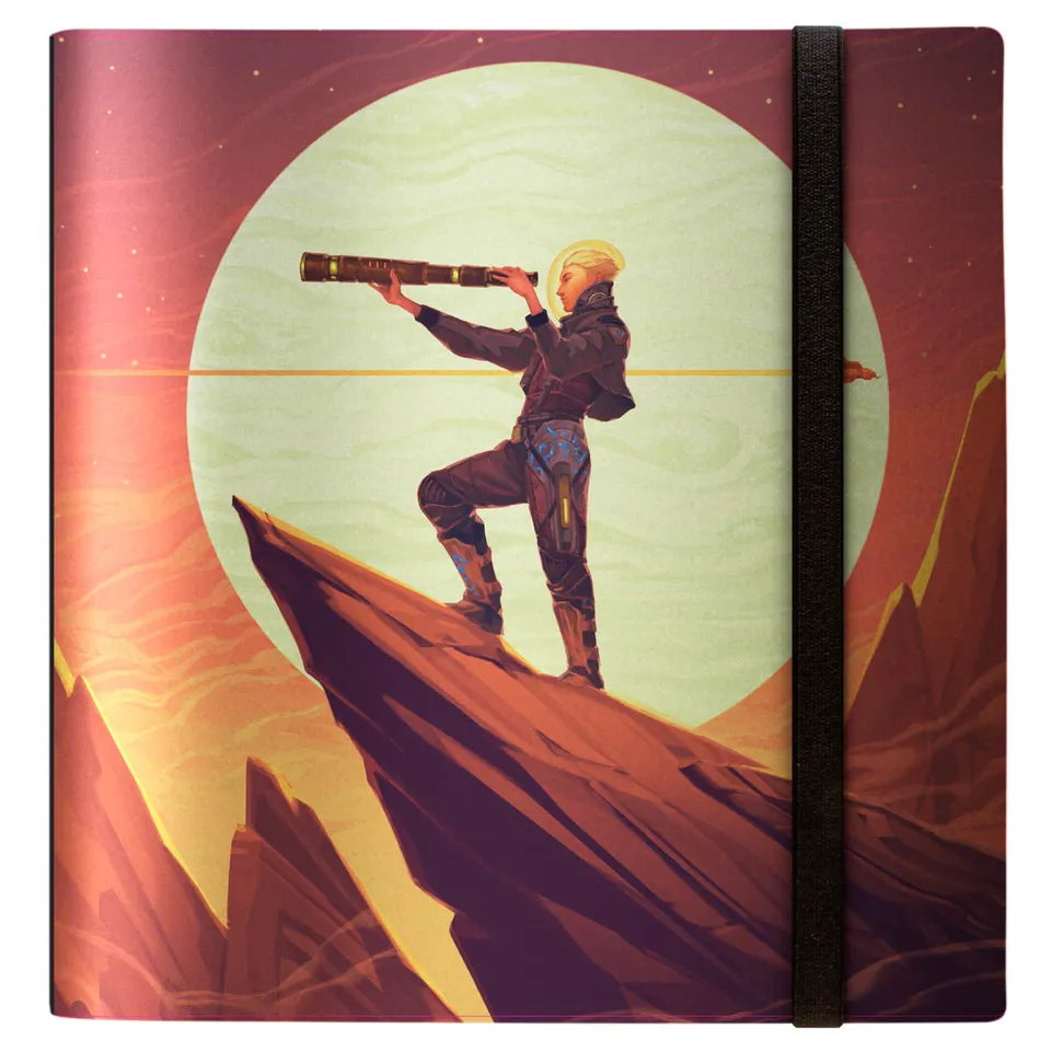 ultra-pro-edge-of-eternities-sami-tezzeret-12-pocket-pro-binder-f-r-magic-the-ga image 1