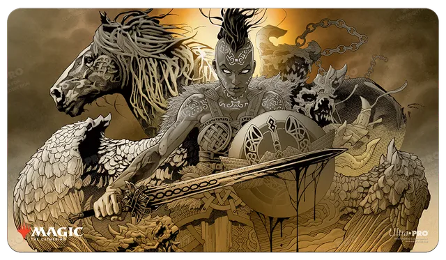 ultra-pro-kaldheim-reidane-god-of-the-worthy-standard-playmat-f-r-magic-the-gath image 1