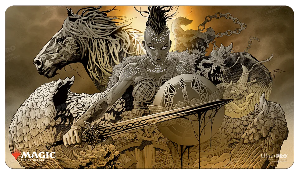 ultra-pro-kaldheim-reidane-god-of-the-worthy-standard-playmat-f-r-magic-the-gath image 1