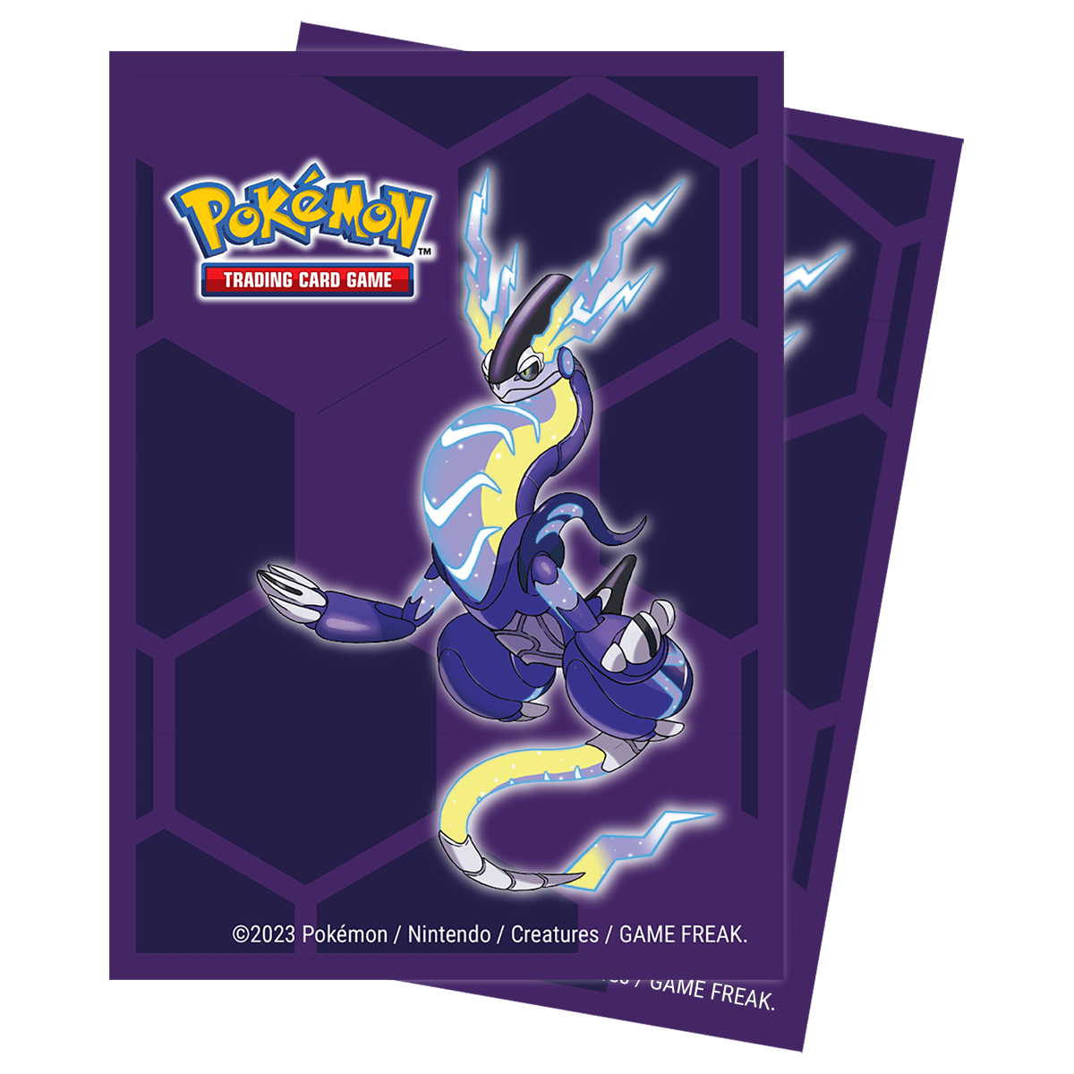ultra-pro-miraidon-standard-deck-protector-sleeves-65ct-f-r-pokemon image 1