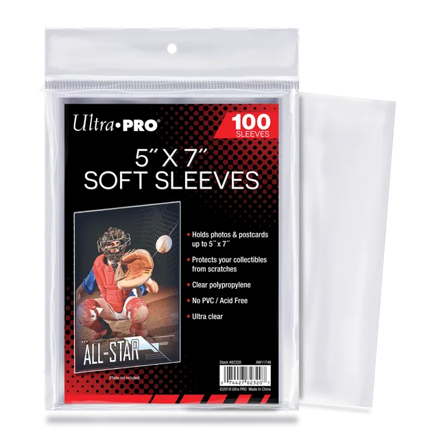 ultra-pro-5-x-7-soft-sleeves-kartenh-llen-100-st-ck image 1