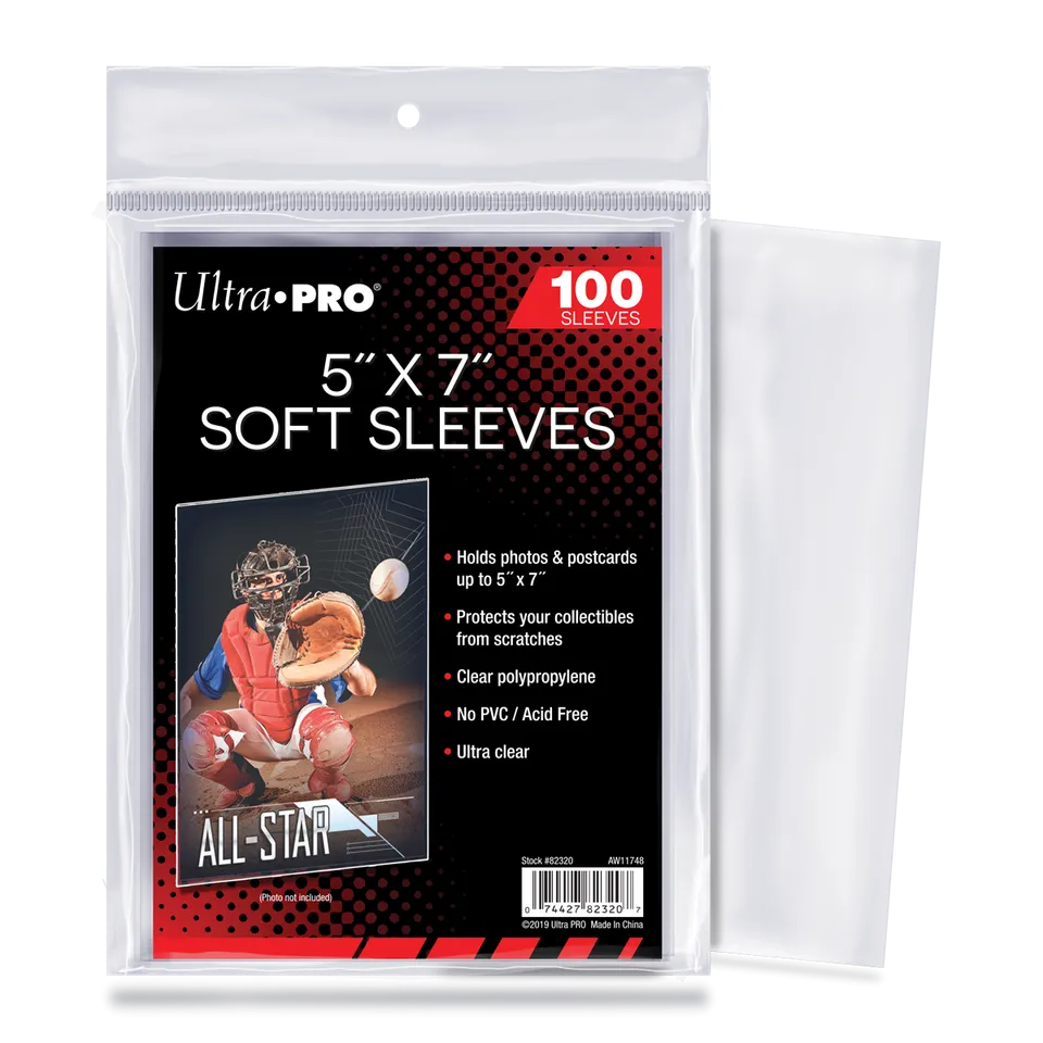 ultra-pro-5-x-7-soft-sleeves-kartenh-llen-100-st-ck image 1