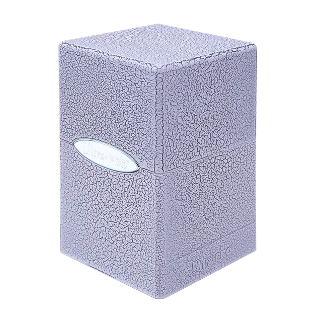 ultra-pro-ivory-crackle-satin-tower-deck-box image 1