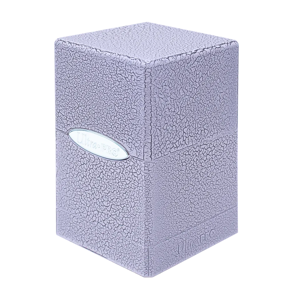 ultra-pro-ivory-crackle-satin-tower-deck-box image 1