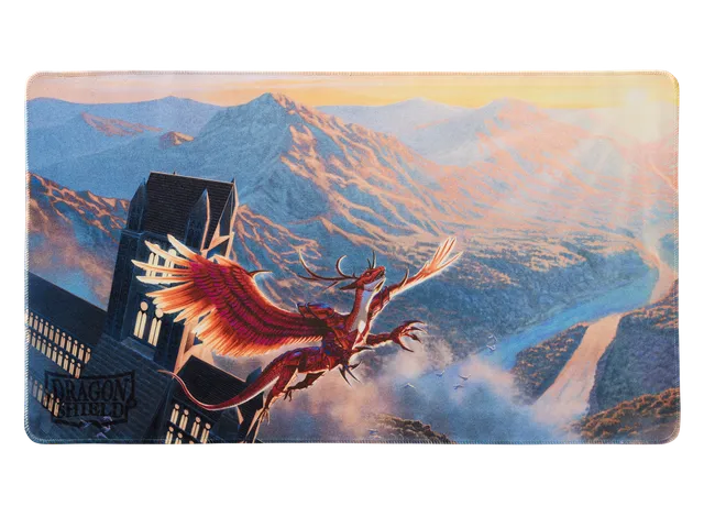 dragon-shield-tcg-playmat-logi-crimson-matte-dragon-spielmatte image 1