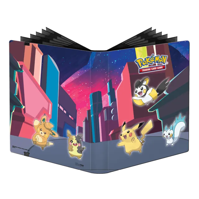ultra-pro-gallery-series-shimmering-skyline-9-pocket-pro-binder-f-r-pok-mon image 1