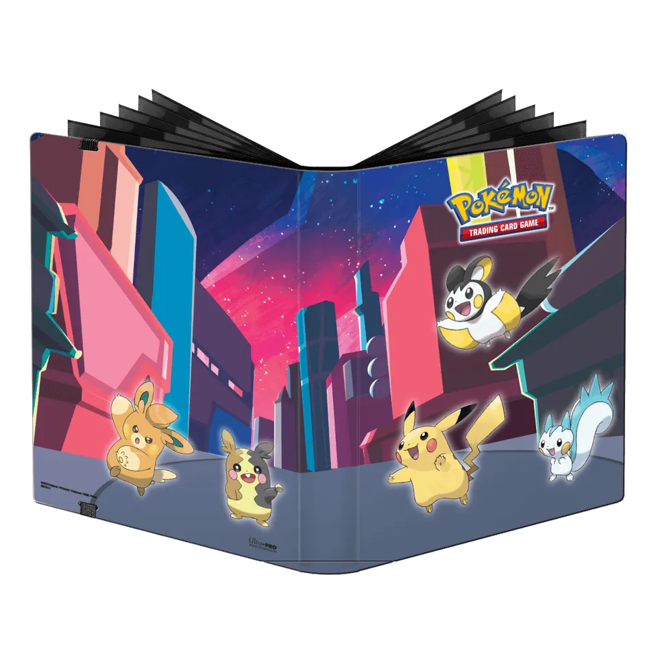 ultra-pro-gallery-series-shimmering-skyline-9-pocket-pro-binder-f-r-pok-mon image 1