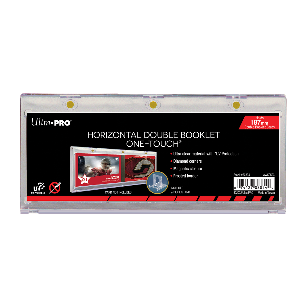 ultra-pro-one-touch-double-booklet-card-uv-magnetic-holder-187-mm image 1
