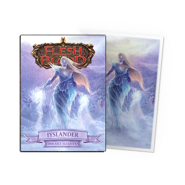 dragon-shield-matte-art-sleeves-iyslander-elemental-wizard image 1