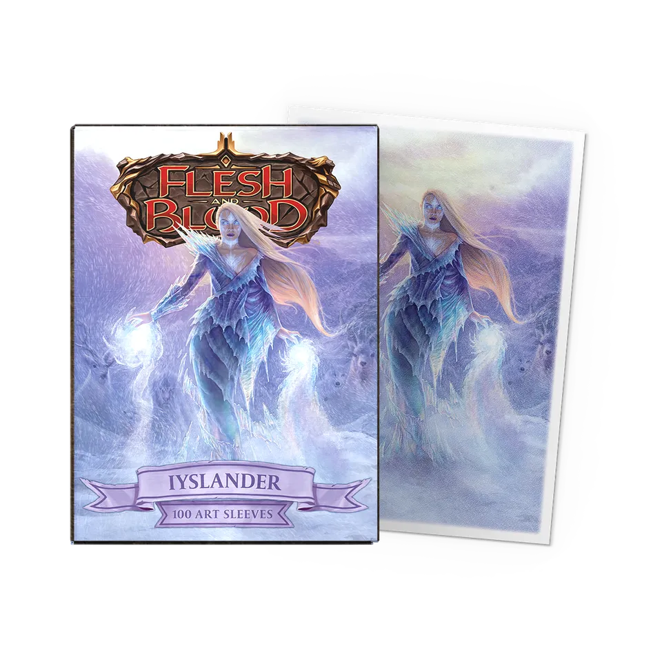 dragon-shield-matte-art-sleeves-iyslander-elemental-wizard image 1