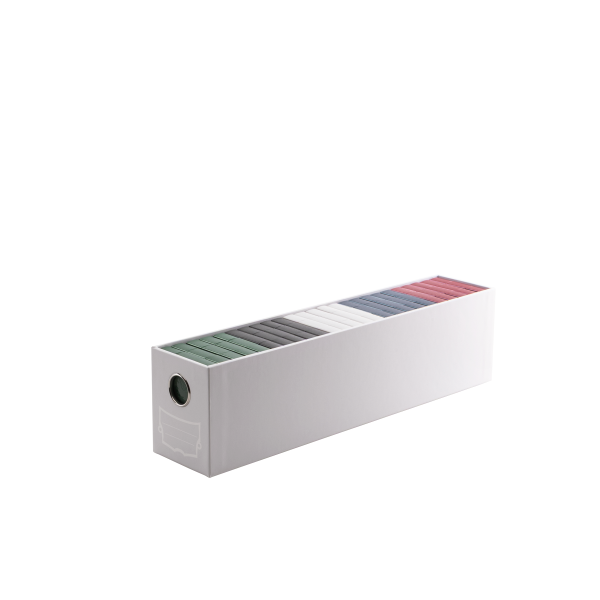 dragon-shield-fortress-card-drawers-4-schubladen-horizontal-white image 4