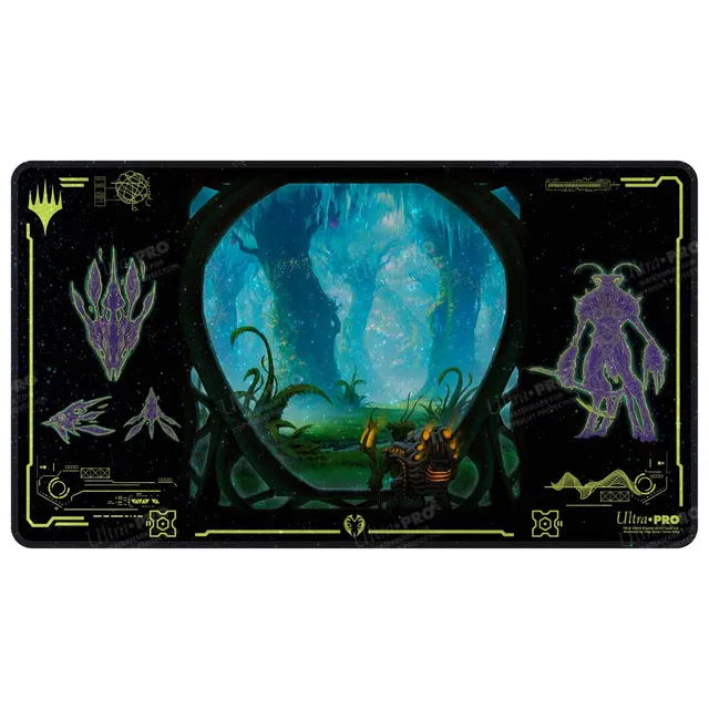 ultra-pro-edge-of-eternities-evendo-waking-haven-holofoil-playmat-f-r-magic-the- image 1