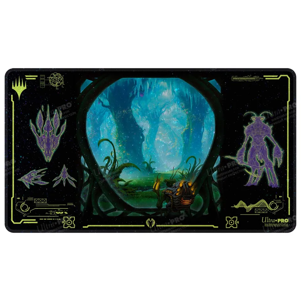 ultra-pro-edge-of-eternities-evendo-waking-haven-holofoil-playmat-f-r-magic-the- image 1
