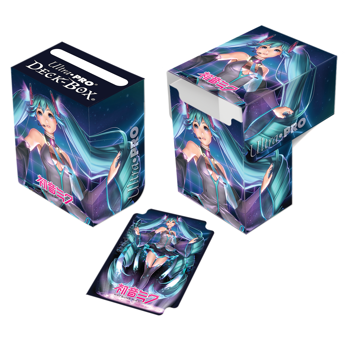 ultra-pro-debut-full-view-deck-box-hatsune-miku image 1