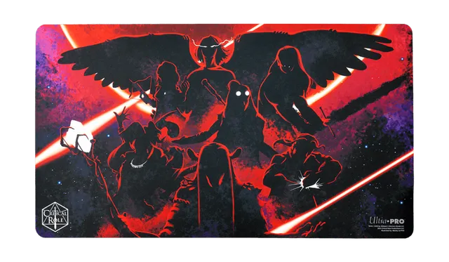 ultra-pro-critical-role-live-show-standard-edge-playmat-silhouette-version image 1