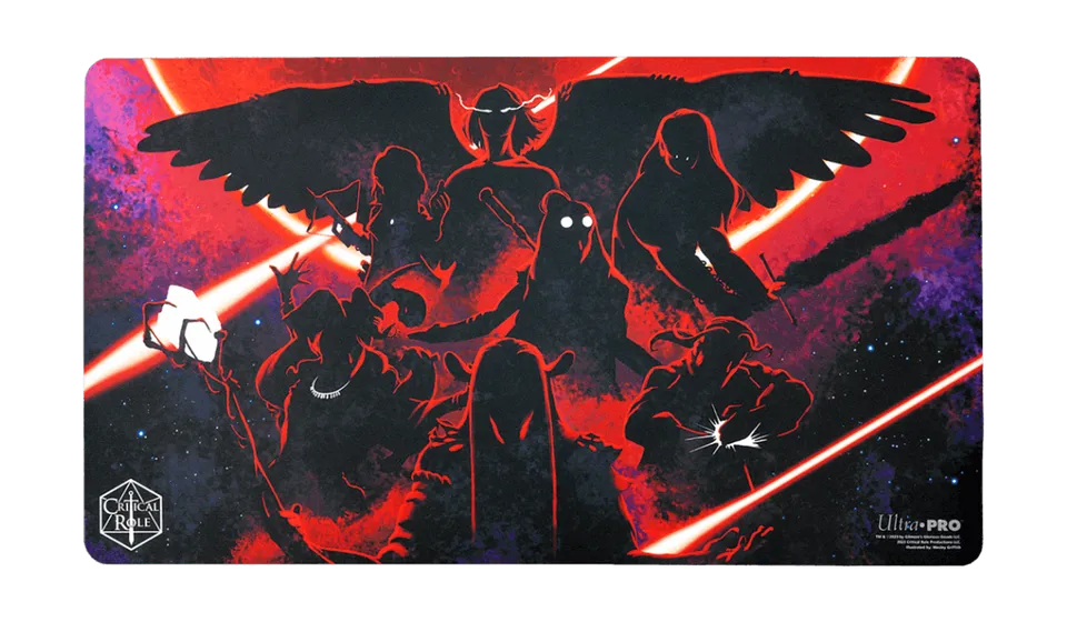 ultra-pro-critical-role-live-show-standard-edge-playmat-silhouette-version image 1