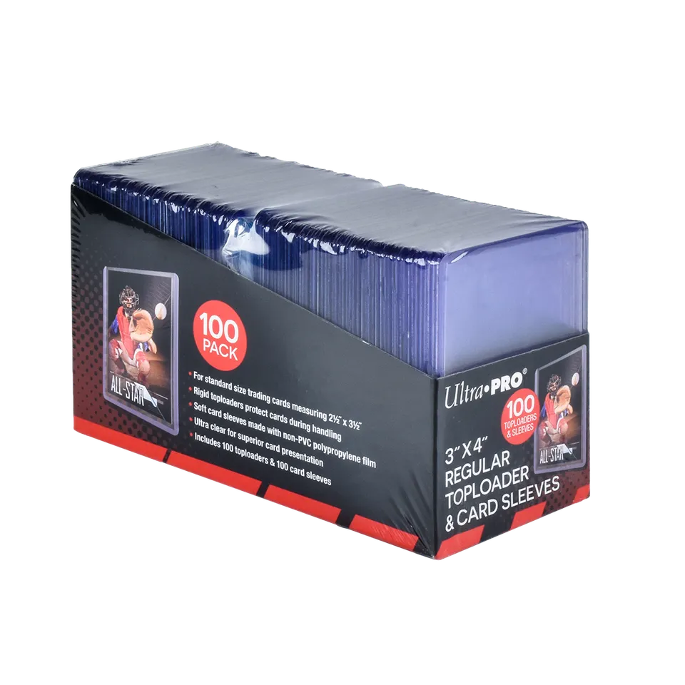 ultra-pro-3-x-4-zoll-clear-regular-toploader-soft-sleeves-bundle-100-st-ck image 1