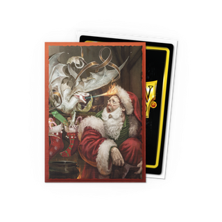 dragon-shield-christmas-2021-brushed-art-sleeves-100-standard image 2