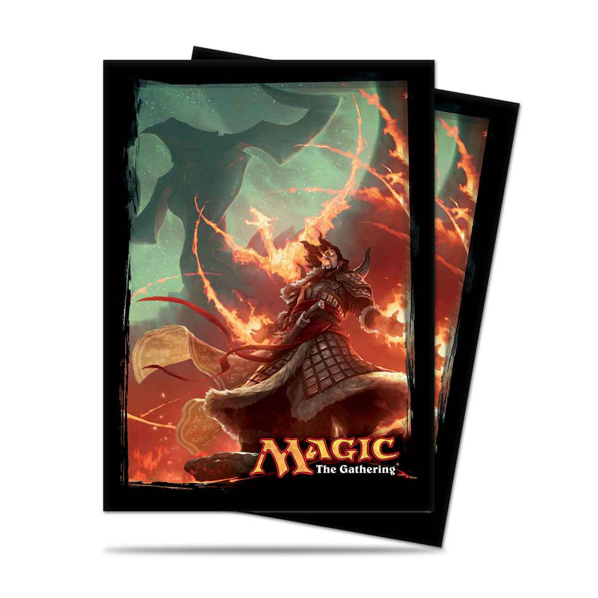 ultra-pro-fate-reforged-sarkhan-vol-standard-deck-protector-sleeves-80ct-f-r-mag image 1