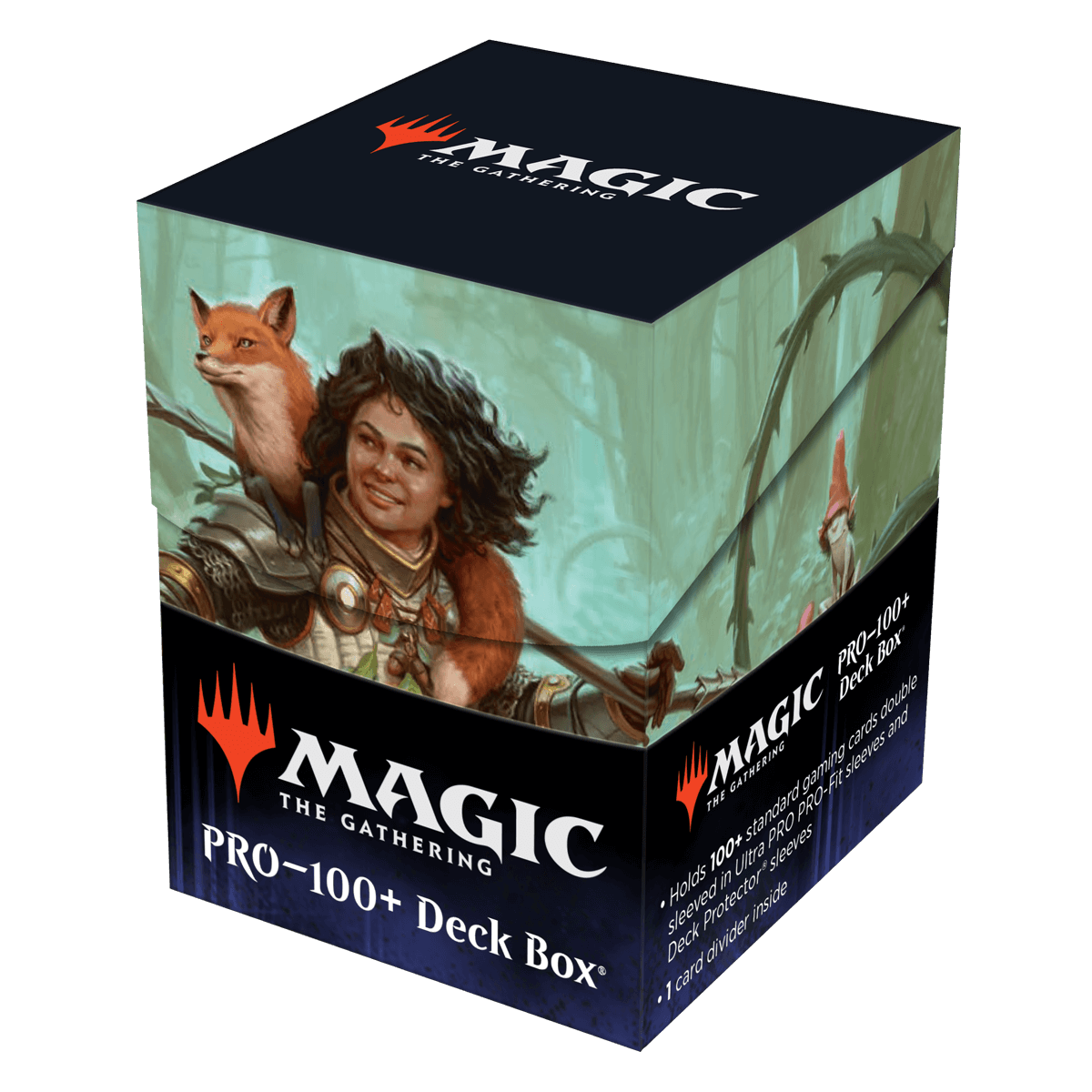 ultra-pro-magic-wilds-of-eldraine-ellivere-100-deck-box-standard image 2