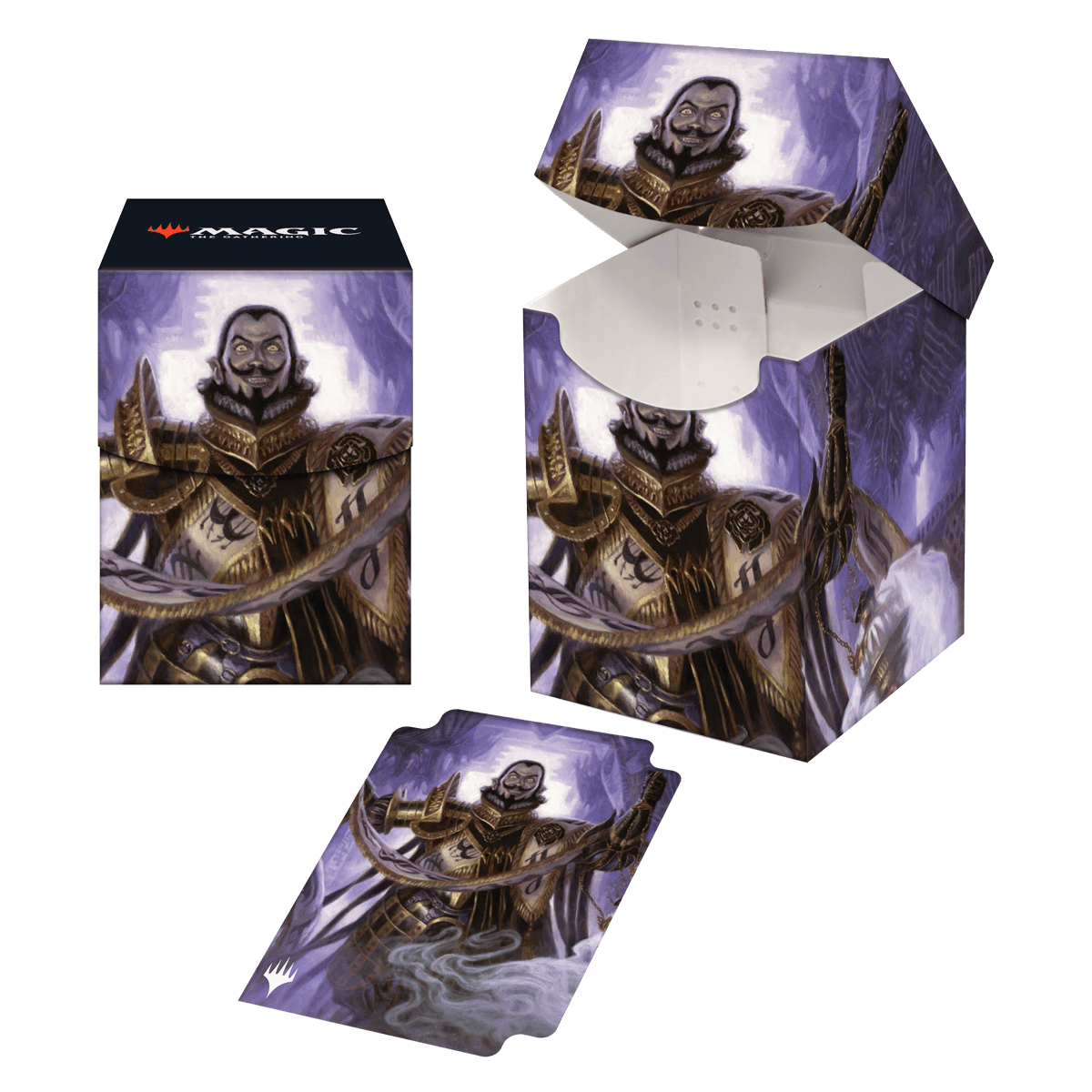 ultra-pro-the-lost-caverns-of-ixalan-clavile-o-first-of-the-blessed-100-deck-box image 1