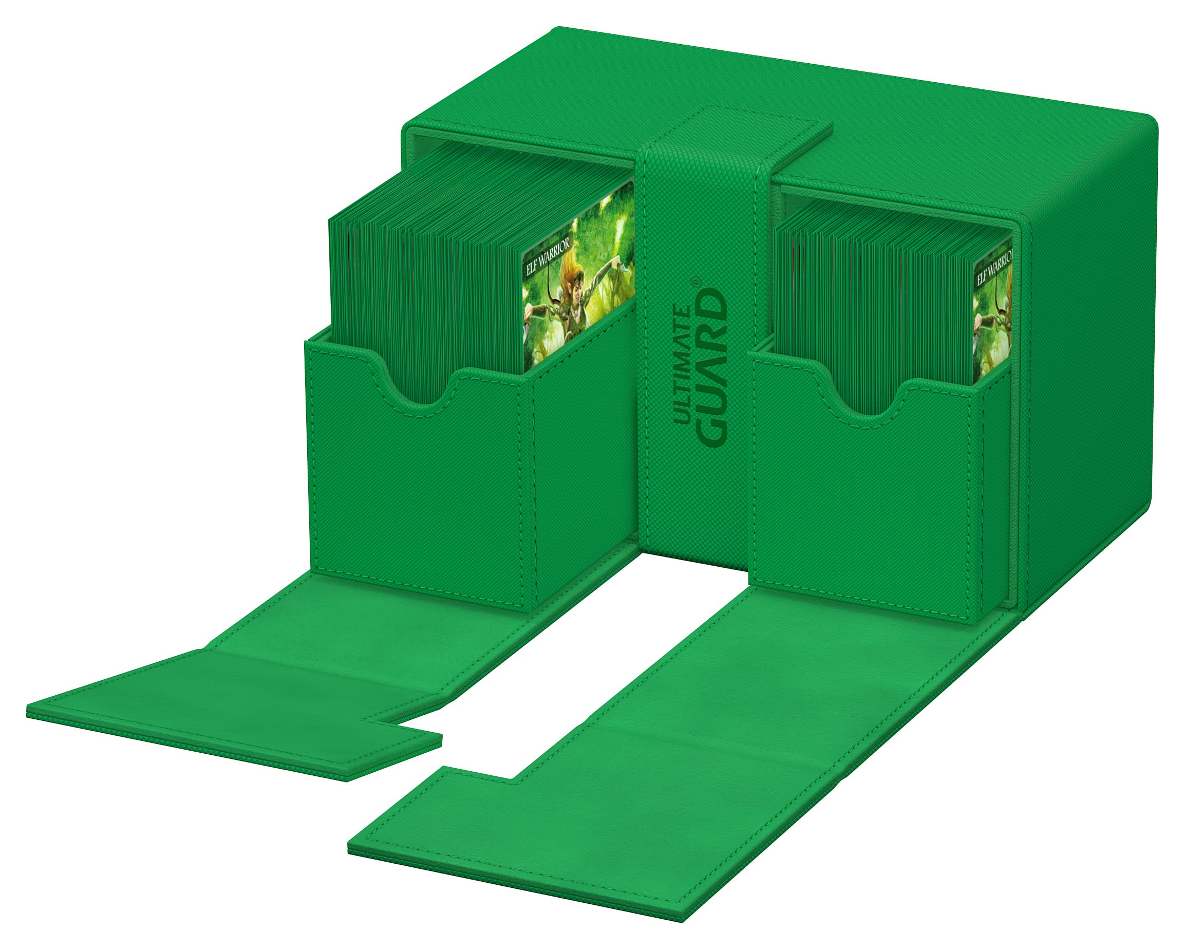 ultimate-guard-twin-flip-n-tray-160-xenoskin-deckbox-gr-n image 7