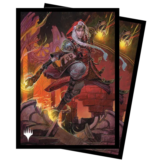 ultra-pro-dominaria-united-jaya-fiery-negotiator-standard-deck-protector-sleeves image 1