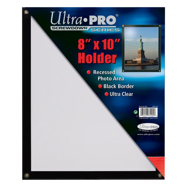 ultra-pro-photo-8-x-10-zoll-black-frame-screwdown-halter-bilderrahmen-halter-sch image 1