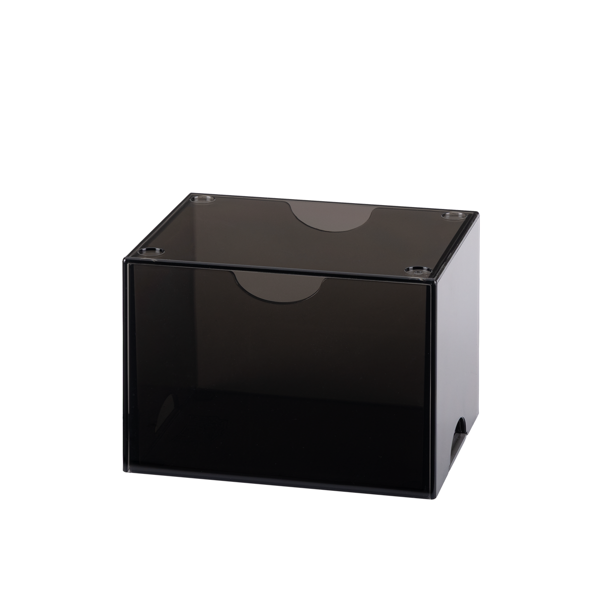dragon-shield-strongbox-clear-black-deckbox-100 image 1