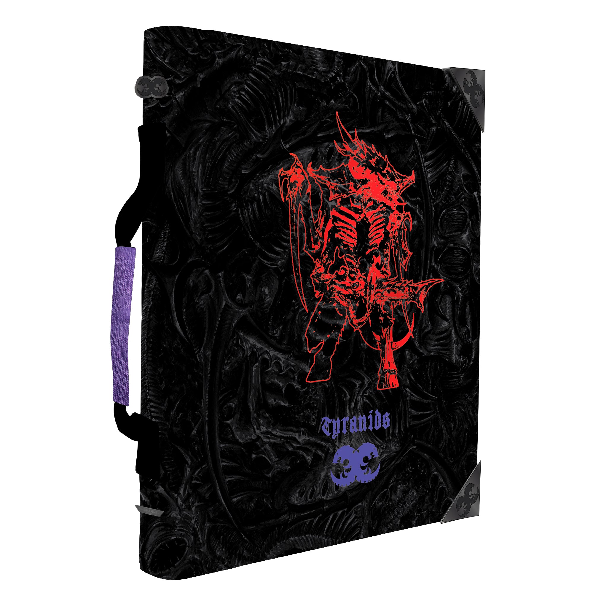 ultra-pro-tyranid-codex-book-folio-f-r-warhammer-40-000-debossed-leatherette image 1
