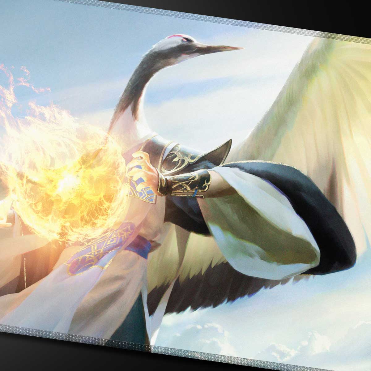 ultra-pro-commander-series-5-three-color-wedge-kykar-stitched-playmat-f-r-magic- image 2